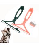 Puppbudd Animal Hair Remover Lint Roll - Reusable Lint Brush for Dog & Cat Hair - Effective Pet Hair Roller for Furniture Bedding & Couch - Eco-Friendly Green & Pink - Buy Online on GoSupps.com