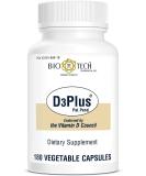 Bio-Tech Pharmacal D3 Plus (180 Count) - Essential Vitamin D3 Supplement (Pack of 1) - Buy Online on GoSupps.com