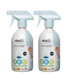 Vital Baby Hygiene AQUAINT Sanitising Water - Kills 99.9% of Germs - Baby Safe - No Alcohol, Fragrance, or Harmful Chemicals - Safe to Swallow - Ideal for Baby Bottles, Soothers, Toys, & Surfaces - Vegan - Buy Online on GoSupps.com