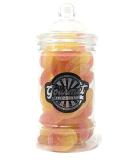 Fizzy Peaches Victorian Gift Jar by The Gourmet Sweet Company - Buy Online on GoSupps.com