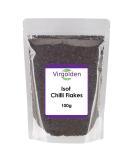 Isot Chilli Flakes 100g Turkish Black Chilli Pepper Flakes by Virgolden - Urfa Pepper Mildly Hot Gourmet Choice Smoky Good for Marinade Meat & Chicken - Buy Online on GoSupps.com