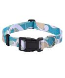 Mihqy Adjustable Soft Dog Collar - Bohemian Floral & Geometric Design for All Dog Sizes (38-63 cm) - Buy Online on GoSupps.com