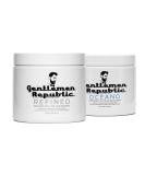 Gentlemen Republic Refined Gel & Oceano Duo - 24 Hour Shine & Hold, Alcohol-Free, Made in USA - 16oz - Buy Online on GoSupps.com