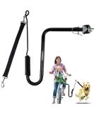 Mrwizms 180 Bicycle Dog Leash | Hands-Free Bike Leash for Dogs | Removable Pet Exercise Line for Walking Running & Cycling - Black - Buy Online on GoSupps.com