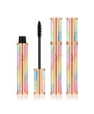 Waterproof 4D Silk Fiber Mascara - Long Lasting, Smudge-Proof, Natural Curling & Lengthening - Extra Long 4D Mascara Black - Pack of 2 - Buy Online on GoSupps.com