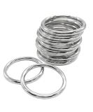 2 Inch Metal Rings for Macrame - 10 Pack Heavy Duty O Rings for Plant Hangers and Dog Collars - 5mm Thick Welded Craft Rings - Buy Online on GoSupps.com