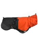 Non-stop Dogwear Fjord Raincoat - Orange/Black | Size 70 | Premium Rain Protection for All Dogs - Buy Online on GoSupps.com