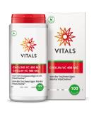 Buy Vitals Cholin-VC 100 Capsules - 400mg Choline Litartrate | Vitacholine - Research-Backed Supplement for Optimal Health - Buy Online on GoSupps.com