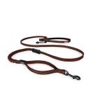 Ezydog Jogging Leash for Small & Medium Dogs - Reflective Elastic Bungee Road Runner Lite 210cm Chocolate - Ideal for Jogging & Walking - Buy Online on GoSupps.com