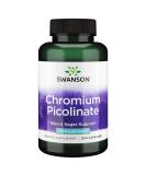 Swanson Chromium Picolinate 200mcg - Metabolism & Weight Management Support - Healthy Blood Sugar Levels - 200 Capsules - Buy Online on GoSupps.com