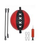 PRIZE FORM Genuine Leather Double End Punching Bag - Pro-Grade Boxing Ball for Home Gym | Speed Training & Stress Relief Equipment | 9 Inch - Buy Online on GoSupps.com