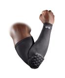 McDavid Compression Arm Sleeve with Padding for men and women Black XS - Buy Online on GoSupps.com