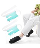 Acwoo 2PC Pantyhose Work Socks - Educational Aid for Seniors & Pregnant Women | Extra Tear-Resistant Comfort - Buy Online on GoSupps.com