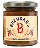 Brendan's - Smoking Gun Chilli Sauce - Smoky Mexican Style - Spicy Level: Medium (5/10) 180g Jar - Buy Online on GoSupps.com