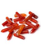 MAIBAOTA Red Agate Healing Crystals Gifts Wands Hexagonal Pointed Gemstones Set Bulk for Women Beginner Chakra Stones Nature Reiki Spiritual Energy Balancing Protection Crystal 10pcs - Buy Online on GoSupps.com