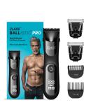ZLADE Ballistic Pro Full-Body Manscaping Trimmer - Waterproof Ceramic Blades Digital Display - Beard & Body Grooming + 2 Extra Cutter Heads - Perfect for Men - Buy Online on GoSupps.com