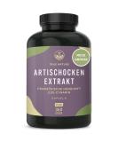 Artichoke extract high -dose - 360 capsules - 2400mg (60mg cynarin) per day - 90 days stock - real French artichokes capsules high dose - vegan & laboratory test - true nature - Buy Online on GoSupps.com