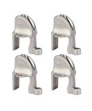 Boat Fender Clips Adjustable Pontoon Boat Square Rail Fender Cleats/Clips/Hangers for Pontoon Bumpers Pontoon Boat Accessories for Bumpers Gray 4 Pack - Buy Online on GoSupps.com