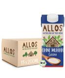Allos Bio Without Moo Plant-Based Cream | Vegan Lactose-Free Cooking Cream | 200 ml (15 Pieces) - International Shipping - Buy Online on GoSupps.com