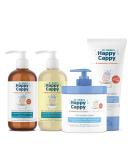 Happy Cappy Sensitive Skin 3 Step Skincare Solution for Cradle Cap & Dermatitis - Buy Online on GoSupps.com