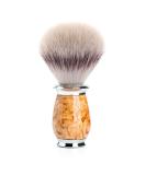 M HLE Shaving Brush - Purist Series - Luxurious Silvertip Fibre | Karelian Curly Birch - International Shipping Available - Buy Online on GoSupps.com