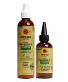 Tropic Isle Living Jamaican Black Castor Oil Hair Growth Oil with Daily Leave-In Conditioner Mist - Buy Online on GoSupps.com