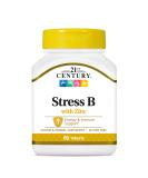 21st Century Stress B with Zinc Tablets 66 Count - Pack of 3 | Natural Stress Relief Formula - Buy Online on GoSupps.com