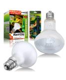 MCLANZOO 2 Pack 75W Reptile Heat Lamp Bulb/Light + Digital Thermometer - Ideal for Lizard, Tortoise, Bearded Dragon, Hedgehogs - UVA Basking Spot Heat Lamp for Reptiles & Amphibians - Buy Online on GoSupps.com