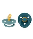 BIBS COLOUR Anatomical Schnuller 2 Pack BPA-Free Dummy-Schnuller jaw-friendly form.Silicone made in Denmark size 1 (0-6 months) Island Sea/Forest Lake - Buy Online on GoSupps.com