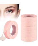 TEOYALL 6 Rolls Eyelash Tape Adhesive Lash Extension Tape Breathable Micropore Fabric Tape Lash Extensions Supplies (Pink) #1 Pink - Buy Online on GoSupps.com