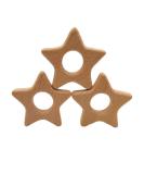 Cartoon Wood Star Teether: Natural Beech Wooden Animal Shape DIY Necklace Pendant (10pcs) - Buy Online on GoSupps.com