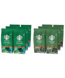STARBUCKS House Blend Medium Roast Ground Coffee 200 g (Pack of 6) & Single-Origin Colombia Medium Roast Ground Coffee 200 g (Pack of 6) - Buy Online on GoSupps.com