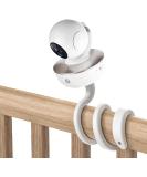 TIUIHU Universal Baby Monitor Mount for Arlo/Motorola Baby Monitor/Nannio Monitor/HelloBaby - Versatile for Any Other Cameras with 1/4 Screw Twist Holder Without Tools or Wall Damage (white) - Buy Online on GoSupps.com