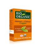 Indus Valley Bio Organic 100% Pure Natural Henna Hair Color - Copper | International Shipping Available - Buy Online on GoSupps.com