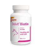 Dolvit Biotin 90 tablets Vitamins Minerals Healthy Skin and Shiny Coat for Dogs - Buy Online on GoSupps.com