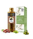 100% Ayurvedic Hair Oil for Greys & Whites - Restore Natural Black Color with Unique Herbal Blend | 150 ml - For Men & Women | No Mineral Oil - Buy Online on GoSupps.com