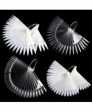 EIHI 200pcs Nail Art Tips Ring - Transparent Nail Display for Salon Exercises & Nail Tips - Buy Online on GoSupps.com