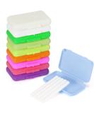 10 Boxes of AnnHua Orthodontic Wax for Braces - 50 Strips in 10 Flavors Ideal for Wire Brackets - International Shipping Available - Buy Online on GoSupps.com