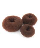 Buy Bun Cushion Set - 3 Sizes for Perfect Chignons | DIY Styling Accessories for Girls & Women - Buy Online on GoSupps.com