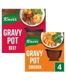 Gravy Pot Bundle with Knorr Beef Gravy Pots 4x28g With Knorr Chicken Gravy Pot 4x28g (2 Pack) - Buy Online on GoSupps.com