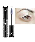 White mascara Cat eye Primer Eyes Makeup Color Mascara Waterproof Fast Dry Eyelashes Curling Lengthening Makeup Eye Lashes Party Stage Use - Buy Online on GoSupps.com