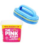 The Pink Stuff Miracle Cleaning Paste cleaning bundled with hand held cleaning scrubbing brush great for kitchen pans bathrooms and floors. Multipurpose hold house cleaner and stain remover - Buy Online on GoSupps.com