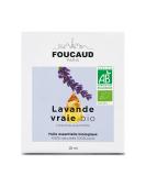 Foucaud Real Lavender Roll-On 10ml | 100% Natural & Bio | Certified Organic Essential Oil | Lavandula Angustifolia | French Brand Since 1946 - Buy Online on GoSupps.com