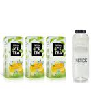 Intick Sugar-Free Ice Tea - VEGAN Instant Drink Powder 3x12 Sticks | 3 Iced Lemon Flavors + Tritan 1L Bottle | Low-Calorie Beverage with Vitamin C - International Shipping Available - Buy Online on GoSupps.com