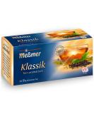 Messmer Classic Black Tea - Fine Aromatic | Vegan Gluten-Free Lactose-Free | 25 Tea Bags for International Shipping - Buy Online on GoSupps.com