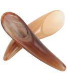 Buy FRCOLOR Ox Horn Gua Sha Stone Massage Tools - 2pcs Scraper Set for Facial & Body Relief | International Shipping - Buy Online on GoSupps.com