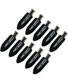 ZEVONDA 10 Pcs No Bend Hair Clips for Girls & Women - Creaseless Hairpins for Styling & Hairstyle - Black (Pack of 10) - Buy Online on GoSupps.com