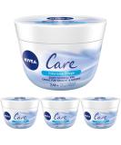 NIVEA Cream for Body & Face - 400 ml Jar (Pack of 4) | Intense Moisturizing Care for All Skin Types | International Shipping Available - Buy Online on GoSupps.com