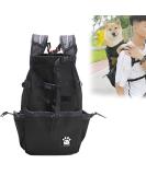 Woolala Light Weight Pet Carrier Backpack for Small and Medium Dogs Veterinarian Approved Safe Bag for Travel - Easy Take Space Saving (L Upgraded- Black) L Upgraded- Black - Buy Online on GoSupps.com
