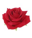 Artificial Large Red Rose Hairpin Clip for Women - Party Hair Accessories - Buy Online on GoSupps.com